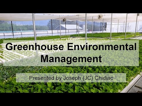 Greenhouse Environmental Management