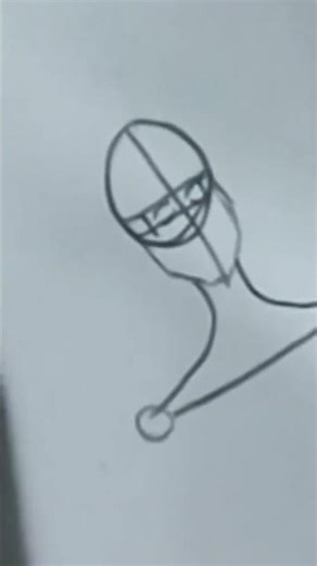 menggambar kepala anatomi #shortvideo #drawing #art