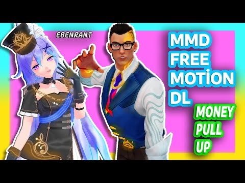 Game characters dancing to "Money Pull Up"! | MMD Free Motion DL #mmdmotiondl