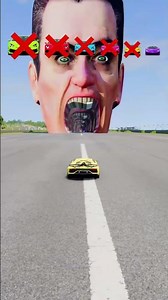 Big and Small Car vs Skibidi Toilet 5 Human - BeamNG.Drive