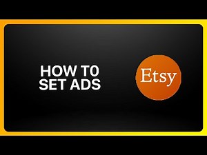 How To Set Etsy Ads Tutorial