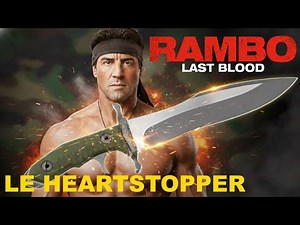 "Rambo 5: The 'Heartstopper' knife from Last Blood - Presentation and details"