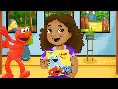 📖 ELMO SAYS | Kids Sesame Street Book Read Aloud | By Sarah Albee | Illustrated By Tom Leigh