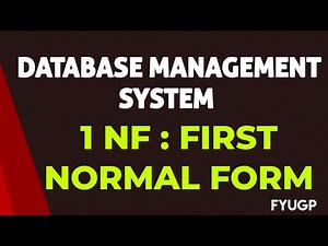 1NF |First Normal Form|Database management system fyugp Calicut University 4th semester bca bsc cs