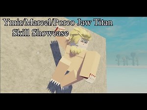 Jaw Titan SKILL SHOWCASE | AoT:Insertplayground |