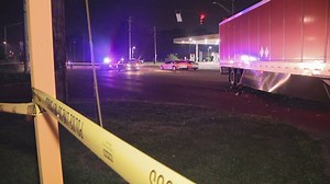 Motorcyclist critically injured in crash with semi on Indy's east side