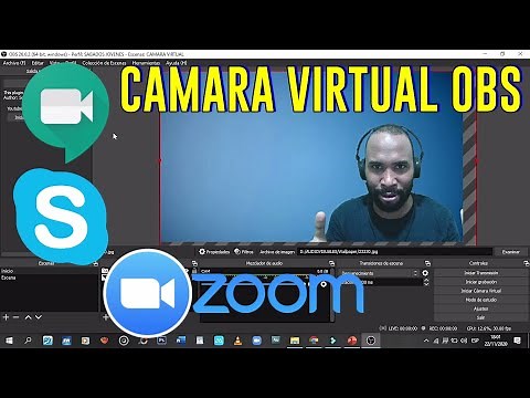 CAMARA VIRTUAL OBS STUDIO | Usar OBS como Cámara en: Google Meet, Zoom, Skype, etc.