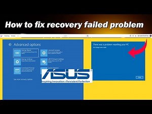 Troubleshooting - How to fix recovery failed problem when resetting the PC