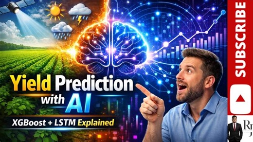 AI-Powered Yield Forecasting Explained | XGBoost + LSTM Hybrid Model for Accurate Predictions | Prof. Rahul Jain