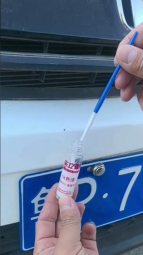 Fix Car Scratches Stone Chips Fast. #youtubeshorts