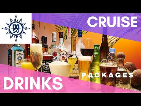 MSC CRUISES 🛳 DRINK PACKAGES EVERYTHING YOU NEED TO KNOW 🧐 WHICH ONE TO CHOOSE?
