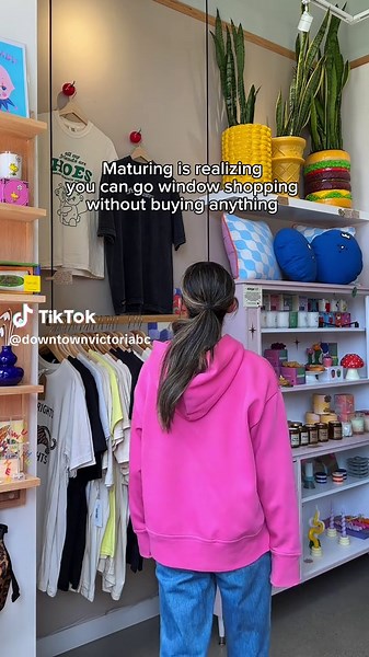 Exploring Local Shops in Downtown Victoria