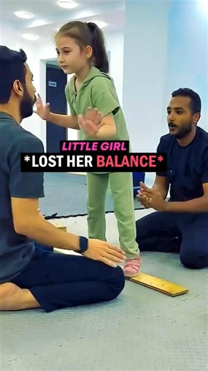 She couldn't walk after the accident but they healed her 🥹