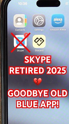 Skype App Retired in 2025 – Goodbye Skype on iPhone! 💔 | Switch to Microsoft Teams