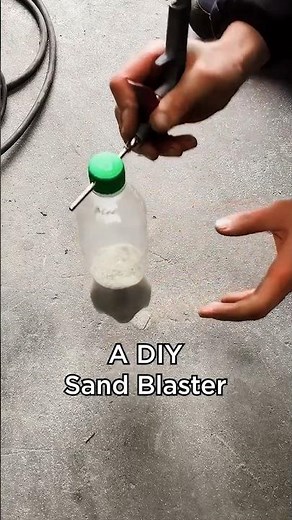 This DIY soundblasting pistol works amazing!