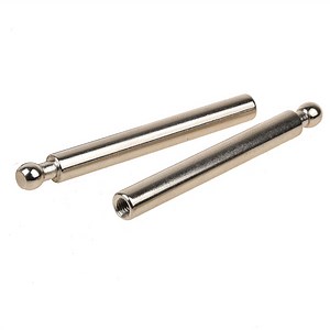 [Hot Item] Customer OEM Fastener Nickel-Plated Metal Threaded Clevis Threaded Pin Steel Dowel Pins with Thread
