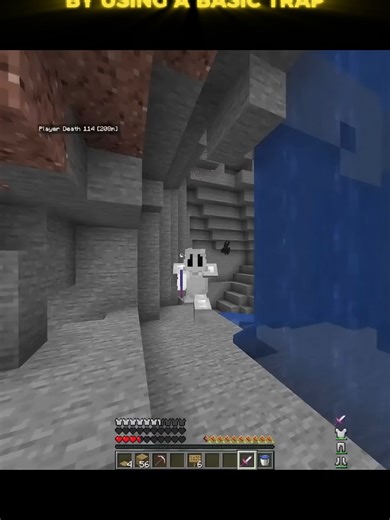 Sheet Outsmarts Players with Basic Traps in Minecraft