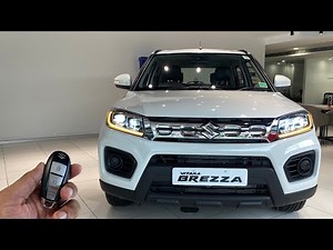 2025 New Maruti Suzuki Vitara Brezza VXI Model | Price-8.67 Lakhs | White | Detailed Walkaround
