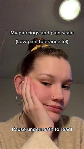 15 piercings and I’m not done yet! xD #piercings #piercing #viral #fyp #lowpaintolerance #yolo