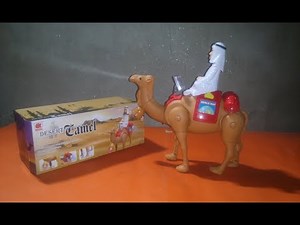 Toy Camel Unboxing & Review (Toy Hajji & desert Camel Walking with sound) gift from Makkah!!!