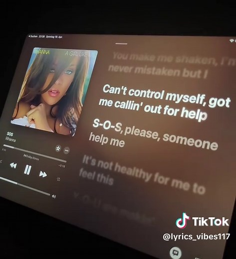 SOS #lyrics #SOS #fyp #rihanna #lyrics_songs | sos rihanna
