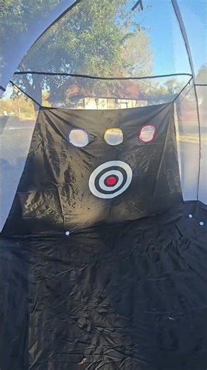 10x7 FT Golf Hitting Net & Mat Set – Home Driving Range Trainer Build consistency in your swing from