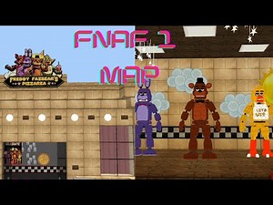 Minecraft - Fnaf 1 Map (Showcase)