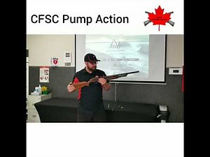 CFSC Prep video. Pump Action Shotgun