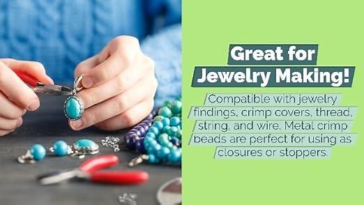 Crimp Beads for Jewelry Making