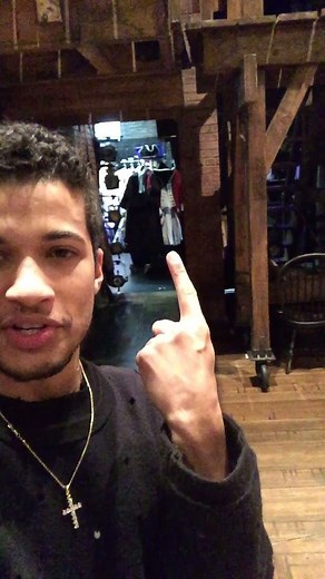 23K views · 1.1K reactions | Check out Jordan Fisher giving you an exclusive tour on and off stage at Hamilton: An American Musical! | Radio Disney | Facebook