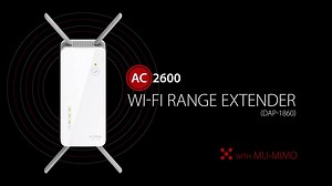The AC2600 Wi-Fi Range Extender (DAP-1860) is the ideal solution for...