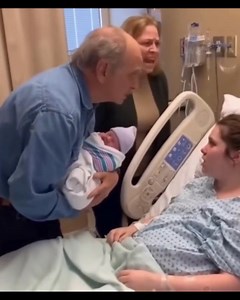 The whole family waited outside the hospital room as the new mom’s baby was born. The dad held his son first, beaming with joy, followed by the grandmas, who cried with happiness. Then the grandfather saw the baby and suddenly shouted, "LIAR!" pointing at the mom. His wife looked too and demanded, "We’re getting a DNA test. Right now!" (check in the first comment👇) | Tiny Houses