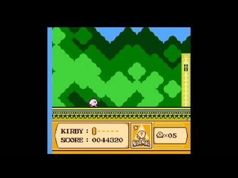 Retro Gaming Nostalgia Playing Kirbys Adventure on NES Classic