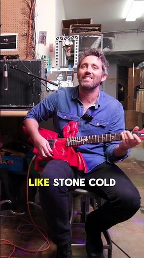 Why does this guitar sound like Stone Cold Steve Austin? 🤔 #wwe #guitar
