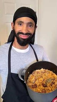 One pot creole-style combination Jambalaya | Made with chicken sausage and seafood #neworleansfood