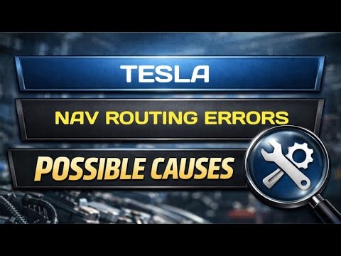 Tesla MCU Navigation Routing Errors – Likely Reasons Explained