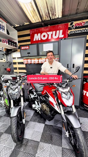 🔥 Loncin CR5 Pro 250 4v – renovada y más poderosa 🤫 24hps 🔥 Ahora con faro 100% LED , nuevo tablero digital, guardafango posterior mejorado y suspensión delantera invertida para mayor estabilidad en carretera. Una moto que subió de nivel en todo. #C5Pro #LoncinEcuador #ProMotos #DriveYourDreams
