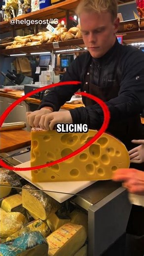 The Secret Behind Perfectly Slicing Emmental Cheese