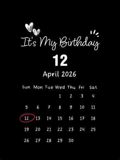 Happy Birthday 12 April Template-Just click ''Capcut Anchor (try this template) to use'' #CapCut #aprilbirthday #birthday #capcutpioneer #pioneertemplate