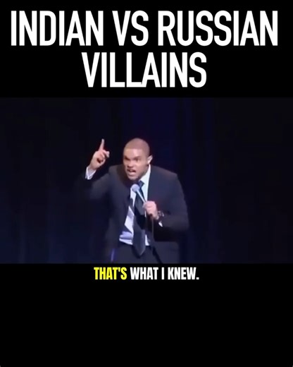 The real reason why we don't have Indian villains in movies... 😂 #comedy #comedyreels | Trevor Noah
