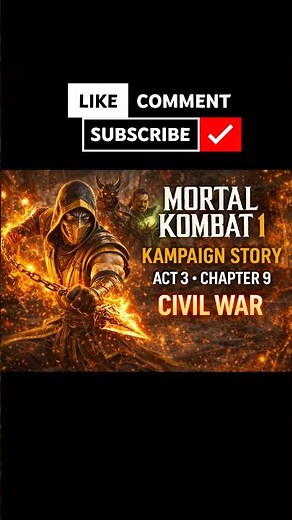 Mortal Kombat 1 - Kampaign Story - Act 3 Chapter 9: Civil War (PS5) #mortalkombat #mortalkombat1
