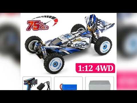 A must-have product #75 KM/H WLtoys 124016 124017 60 KM/H 144001 Rc Electric 4wd Battery High Spee