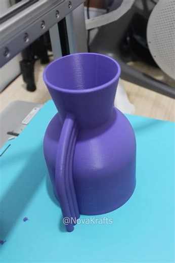 3D Print Timelapse: “Minimalistic Vase” 🏺✨ | Clean Modern Decor Design (Bambu Lab P2S/A1 Combo)