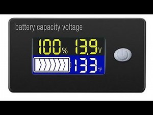 TUTORIAL:How to set up the battery capacity voltage meter? For DIY. #subscribe. Beginner's guide.