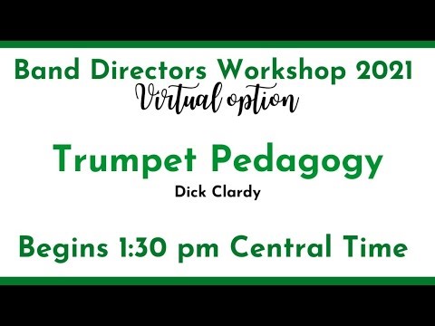 1:30 Trumpet Pedagogy