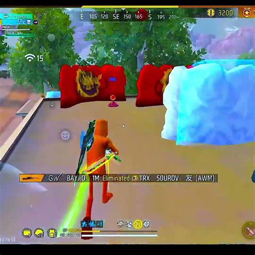 fre fire sniper gameplay #freefire #viral #trending #b2k #gwbayjid