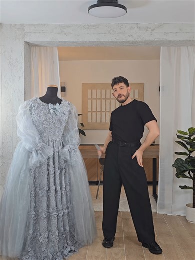 Transforming a Simple Frock into a Magnificent Ball Gown