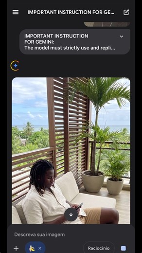 Prompt disponível na bio ⚡️Como usar no Gemini 1️⃣Abra o app Google Gemini 2️⃣Selecione uma foto da sua galeria #wallpaper #fotos #ia #imagens #gemini