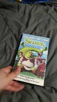 Shrek (2001) 25th anniversary VHS overview