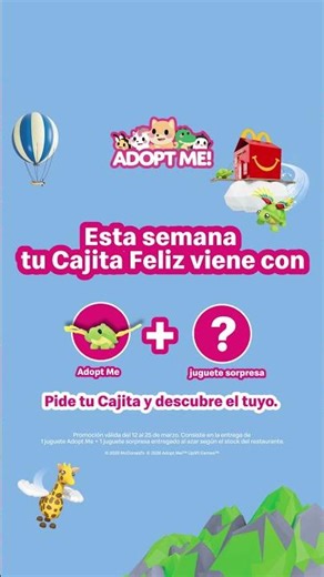 Una Cajita Feliz, dos juguetes para ti.